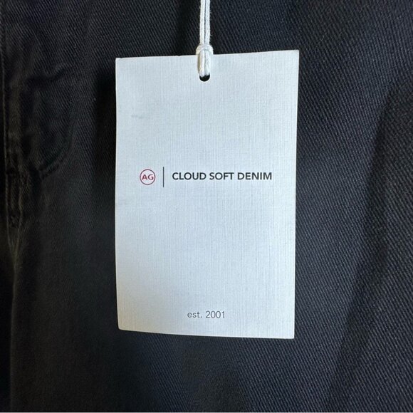 AG Adriano Goldschmied FARRAH BOOT CROP SULFUR BLACK NWT SZ 30 CROPPED BOOTCUT - Picture 5 of 16